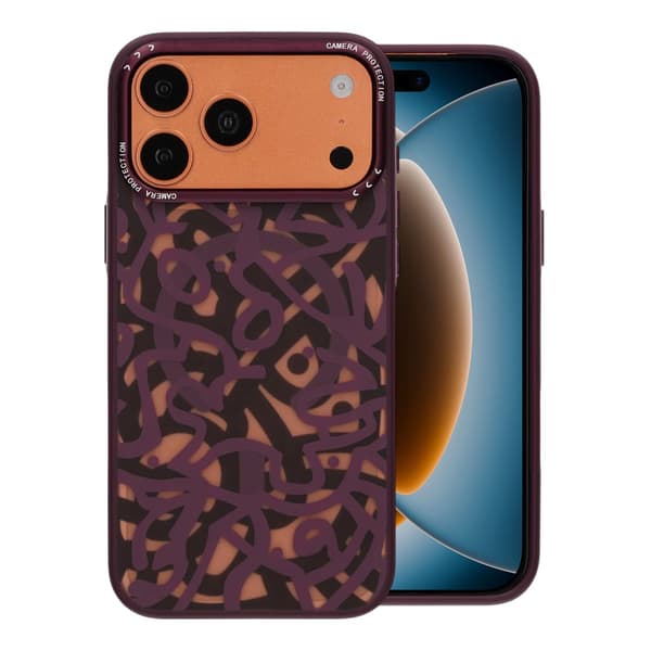 Graffiti Craft MagSafe Case For iPhone 17 Pro Purple Lila