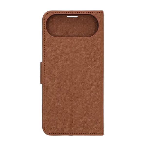 Plånboksfodral med stativ till iPhone Air - Brun Brun
