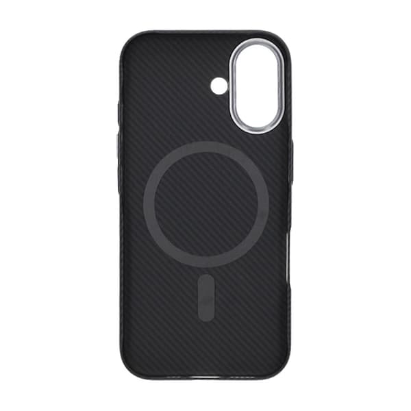iPhone 16 Carbon Case - Black Svart