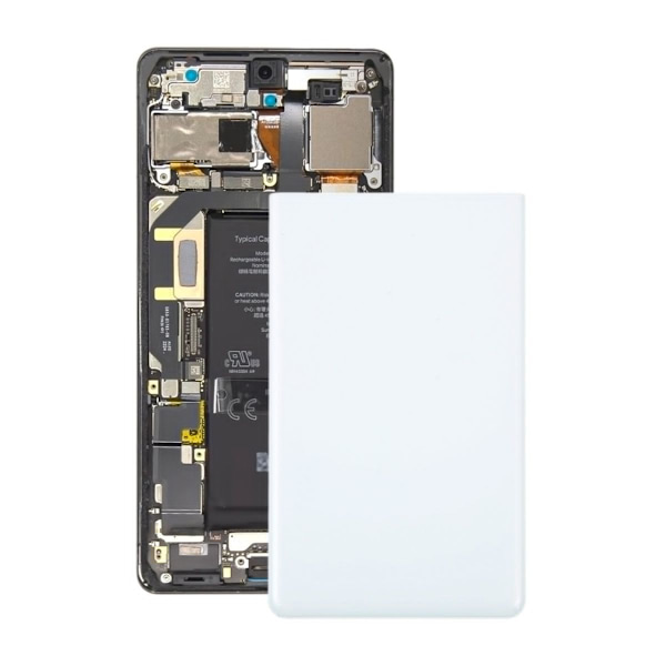 Google Pixel 7 Pro Baksida - Vit Vit