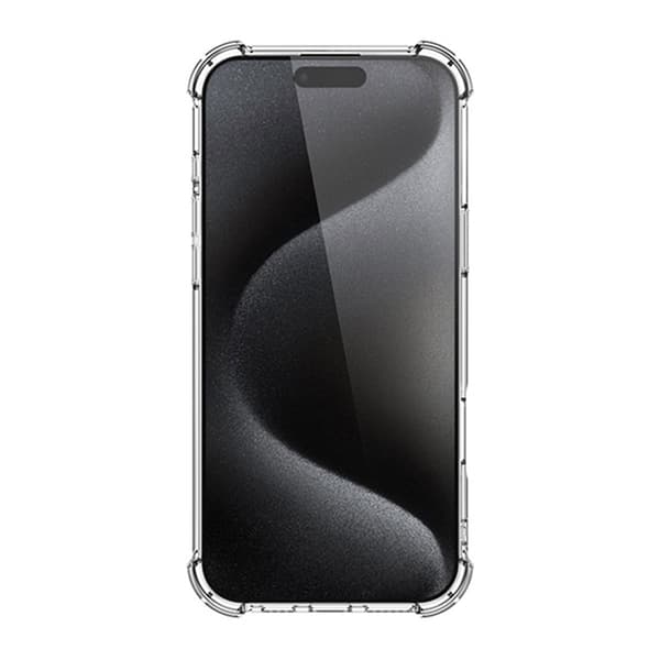 iPhone 16 Pro Max Shockproof Case - Transparent Transparent