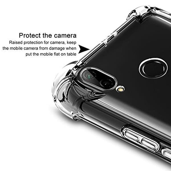 Stöttåligt Mobilskal Huawei Nova 3 - Transparent Transparent