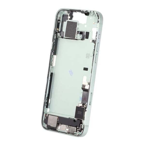 Mittenram med smådelar för iPhone 15 Plus - Grön OEM Grön