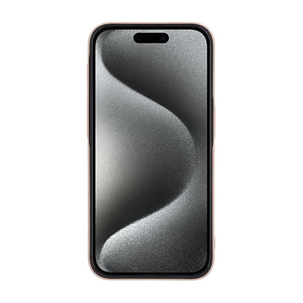 Glossy design Magnetic Case For iPhone 15 Pro Gold Guld