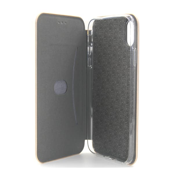 Mobilfodral med Stativ iPhone XS Max - Guld Guld