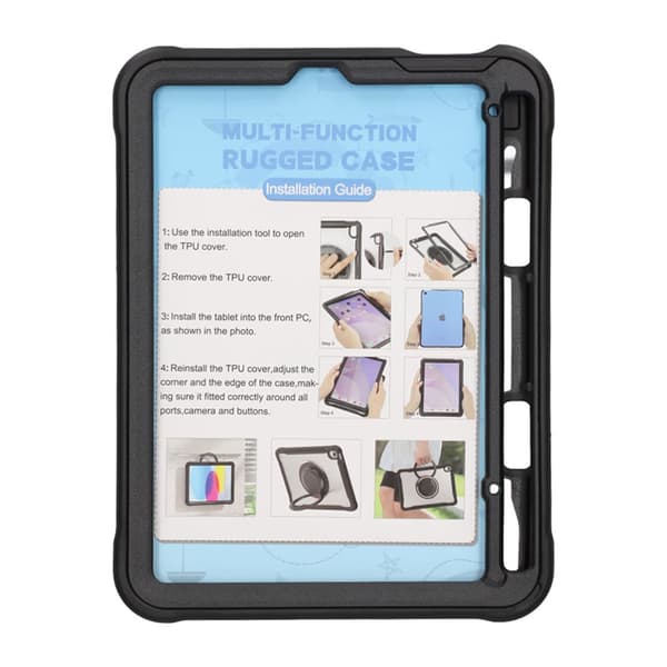 Stöttåligt skal iPad Mini 6 / Mini 7 - Transparent Transparent