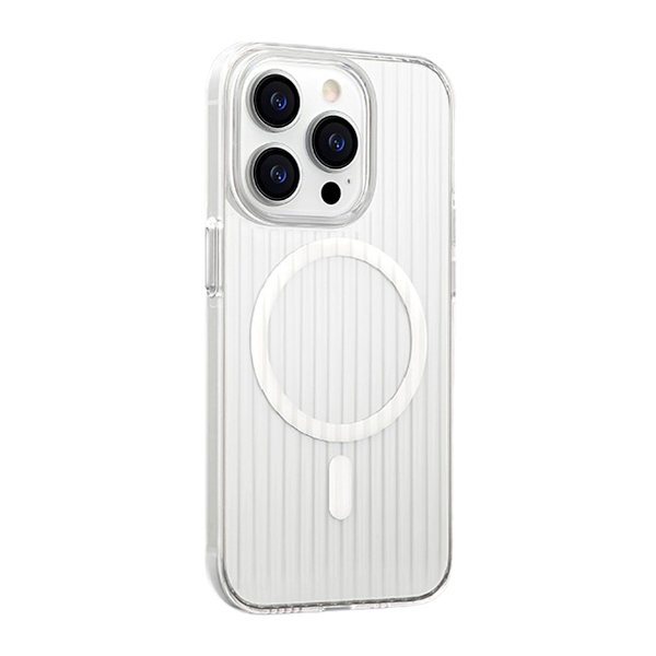 iPhone 13 Pro Case Corrugated with Magsafe - Transparent