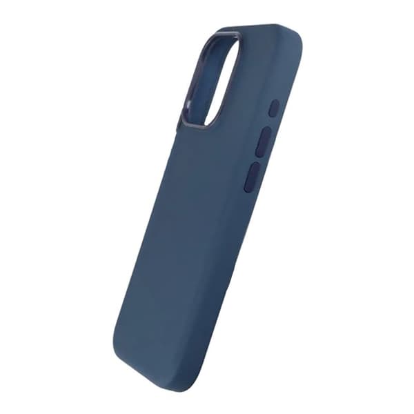 iPhone 15 Pro Silikonskal Rvelon MagSafe - Mörkblå Dark Blue