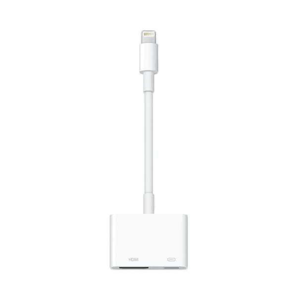 Lightning till HDMI Adapter med Lightning laddningskontakt