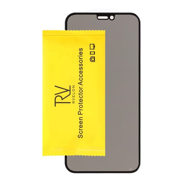 Privacy Screen Protector iPhone 12 Mini - 3D Tempered Glass Transparent