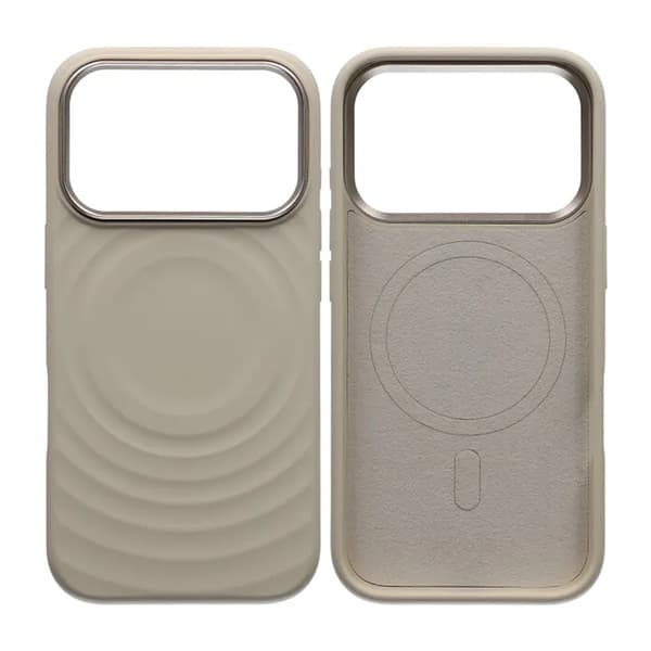 Mobilskal Silikon med Magsafe för iPhone 17 Pro - Beige Beige