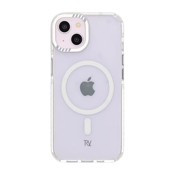 iPhone 13/14 Rvelon Mobilskal Magnet Förstärkt - Vit Vit