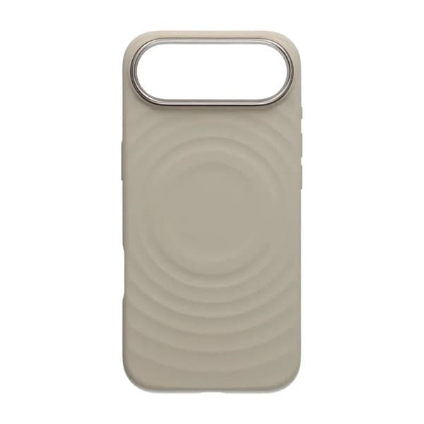Mobilskal Silikon med Magsafe för iPhone Air - Beige Beige