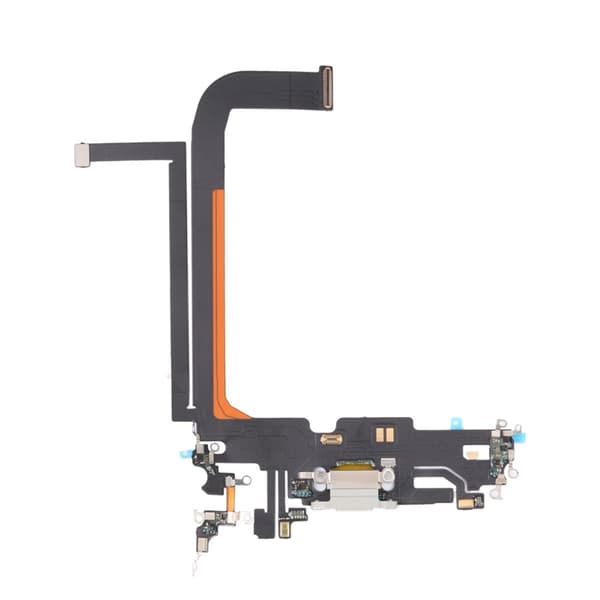 iPhone 13 Pro Max Laddkontakt med Flexkabel Original - Vit Vit