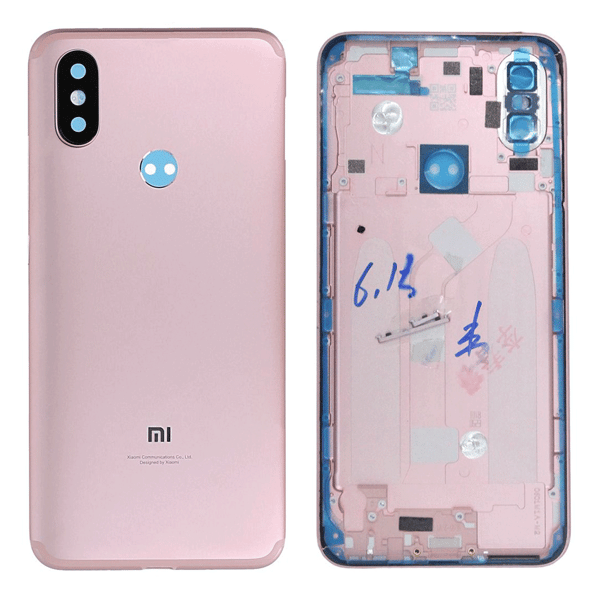 Xiaomi Mi A2 Baksida/Batterilucka - Roséguld Pink Gold