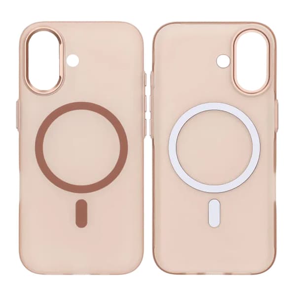 Mobile Case Shockproof with Camera Protection for iPhone 17 - Gold Guld