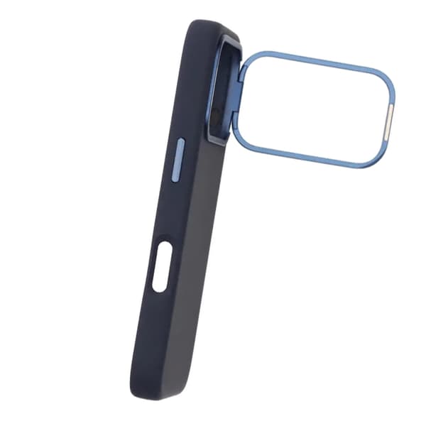Mobilskal Silikon Magsafe och Statv iPhone 17 Pro - Blå Blå