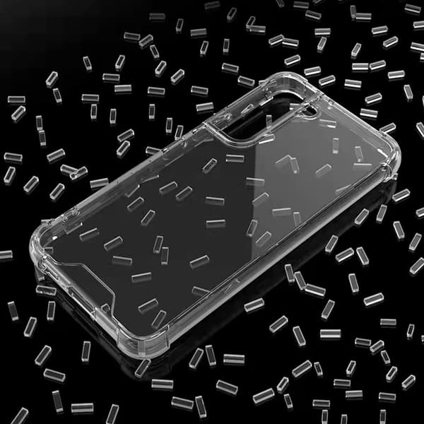 Stöttåligt Mobilskal Samsung Galaxy S22 5G - Transparent Transparent