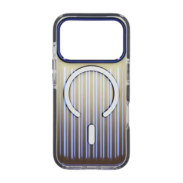 Corrugated MagSafe Mobile Case for iPhone 17 Pro Max - Black Svart