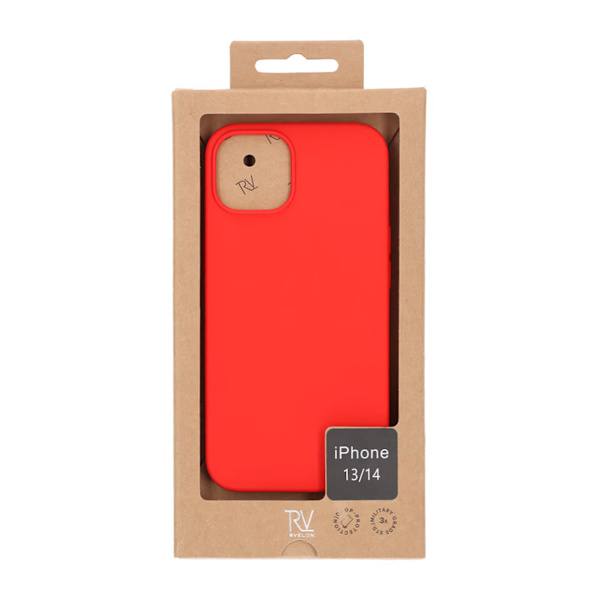 iPhone 13/14 Case-gilicone Rvelon Red