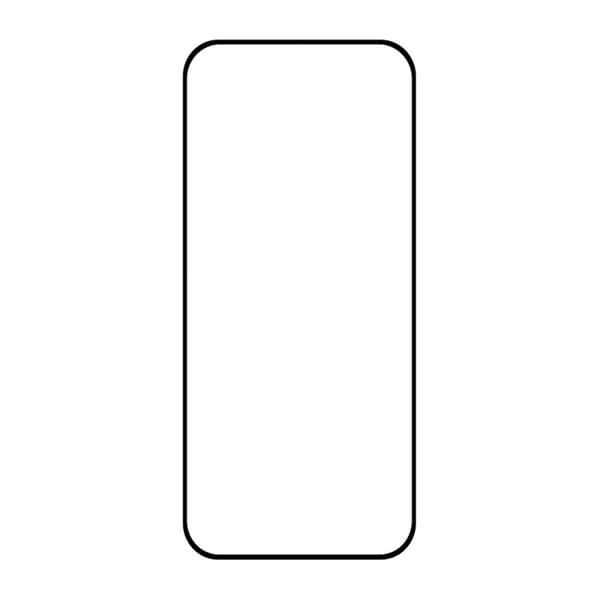 Rvelon Skärmskydd 2.5D Härdat Glas för iPhone 16 Pro Max - 20-pack med Monteringsram