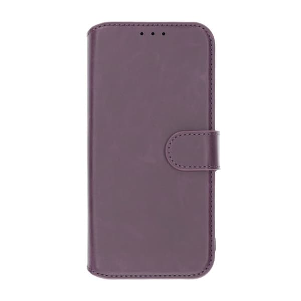 RV Magnetic Wallet Case iPhone 16 Pro Dark Cherry Lila