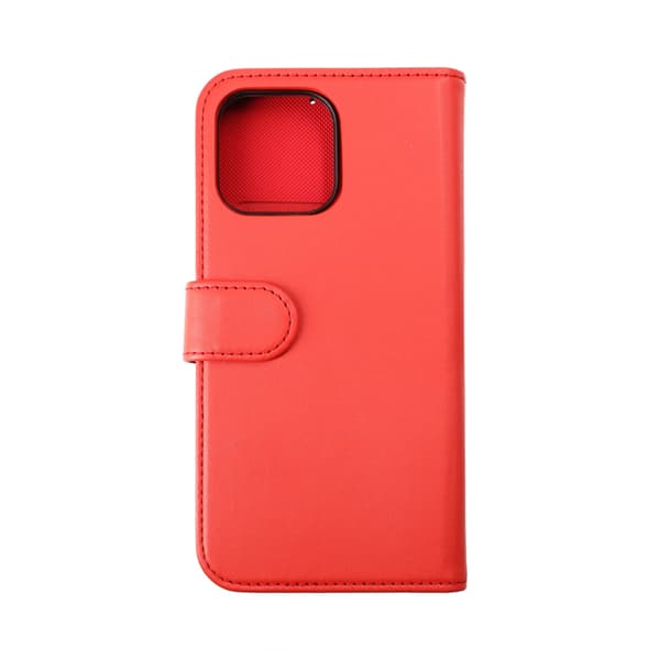 iPhone 14 Pro Max Magnetic Wallet Case Rvelon Red Röd