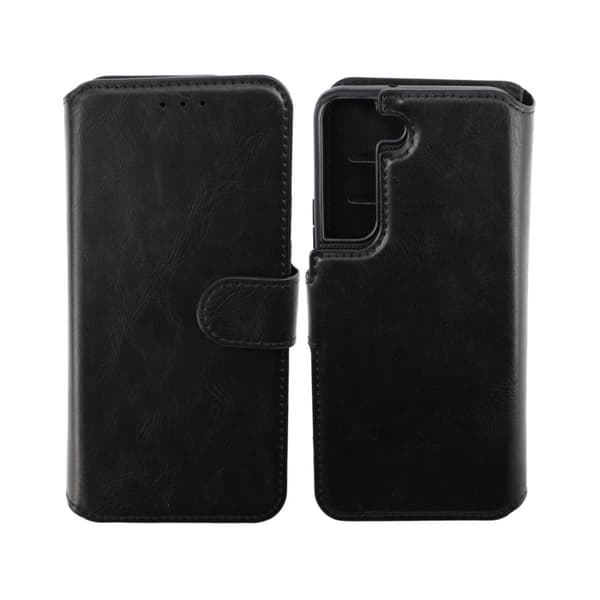 RV Magnetic Wallet Case - Galaxy S22 - Black Svart