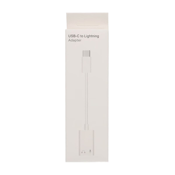 USB C Till lightning Hörlursadapter