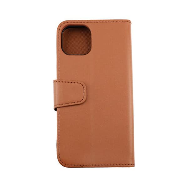 iPhone 13 Pro Wallet Case Extra Card Slot Rvelon - Gold Brown Brun