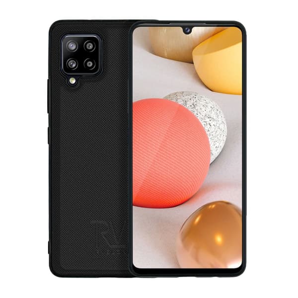 Samsung A12 Plånboksfodral Magnet Rvelon - Svart Svart