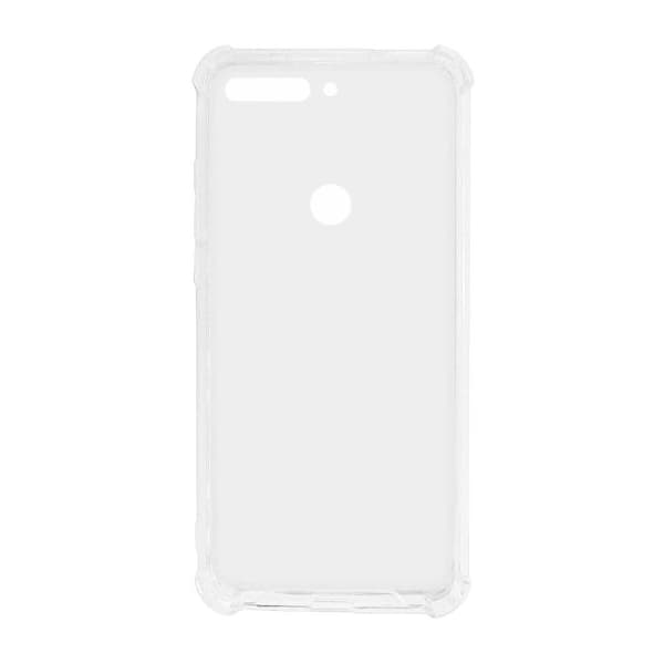 Stöttåligt Mobilskal Huawei Y7 2018 - Transparent Transparent