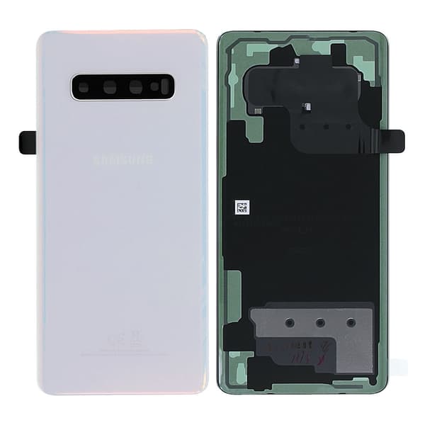Samsung Galaxy S10 Plus (SM-G975F) Baksida Original - Vit Vit