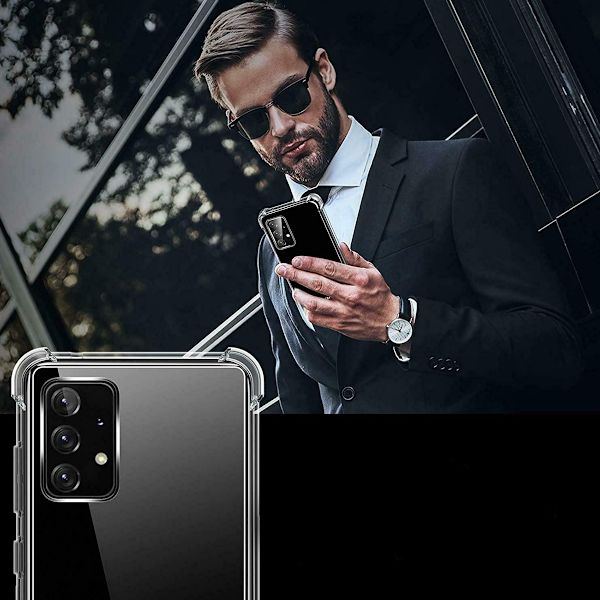 Shockproof Case Samsung A52S - Transparent Transparent