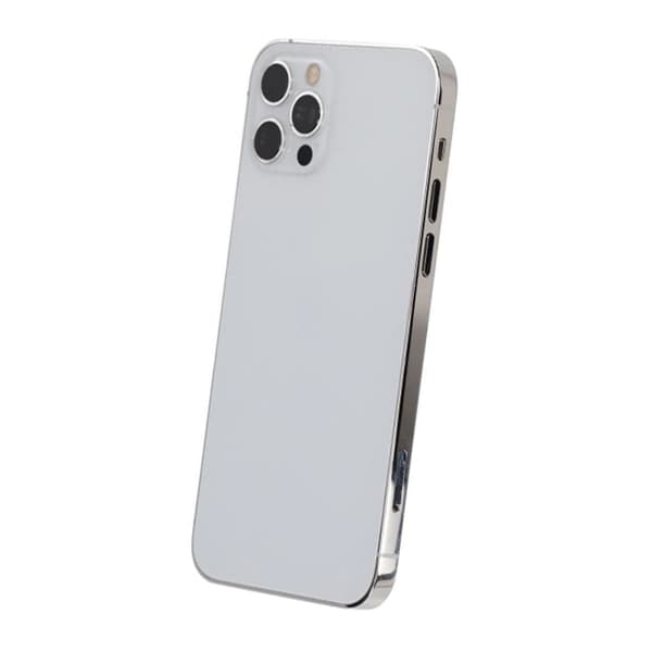 iPhone 12 Pro Baksida med Komplett Ram OEM - Vit Vit