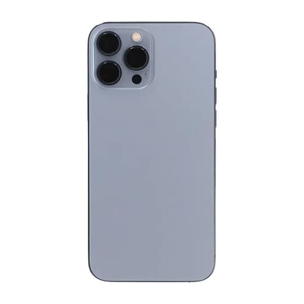 iPhone 13 Pro Max Baksida med Komplett Ram OEM - Blå Blå