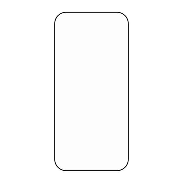 Rvelon Skärmskydd 2.5D Härdat Glas för iPhone 17 Pro Max - 20-pack med Monteringsram