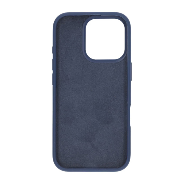 iPhone 16 Pro Case - Silicone Rvelon Dark Blue Blå