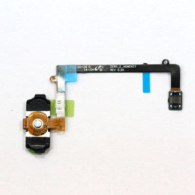 Samsung Galaxy S6 Edge Hemknapp Vit Vit