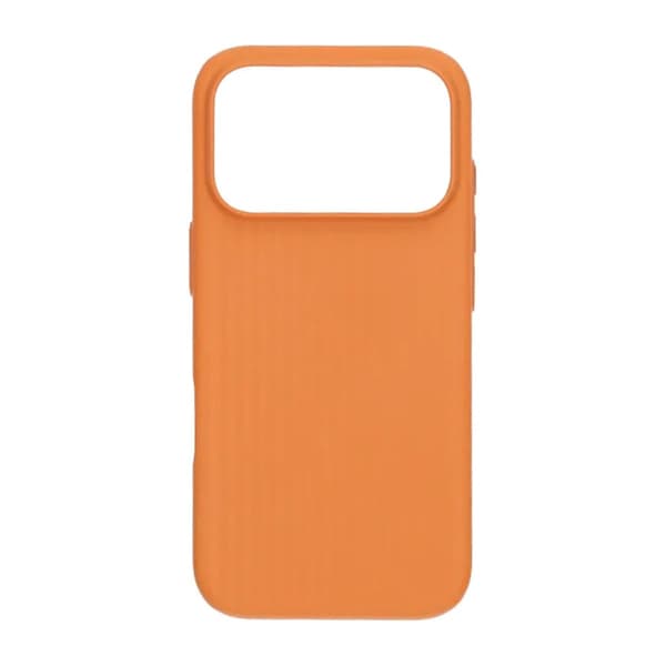 Corrugated Rock Sand Magnetic Case - iPhone 17 Pro Orange Orange