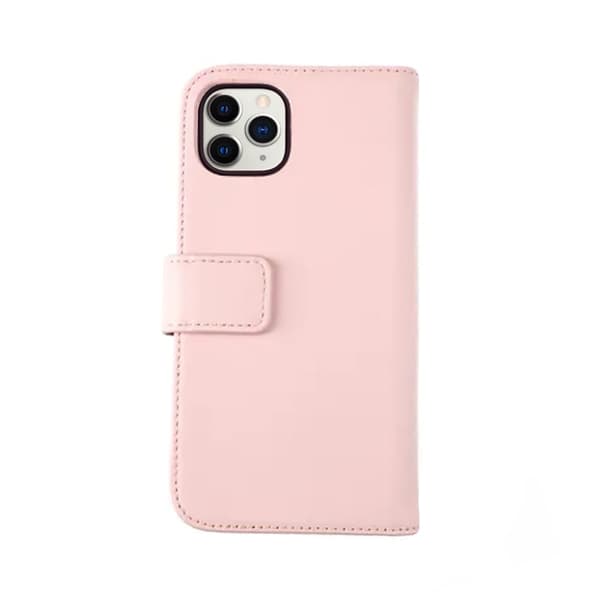 iPhone 11 Pro Plånboksfodral Läder Rvelon - Rosa Rosa