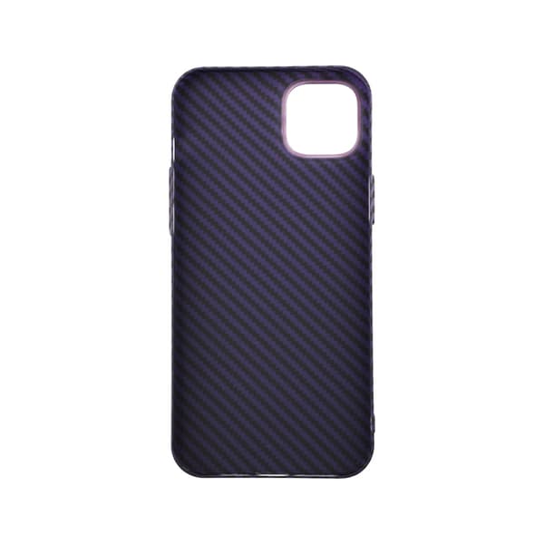 Carbon Fiber Case iPhone 14 Plus - Purple Lila