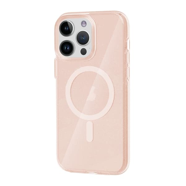 iPhone 12/12 Pro Mobilskal Glitter Magsafe - Guld Glitter