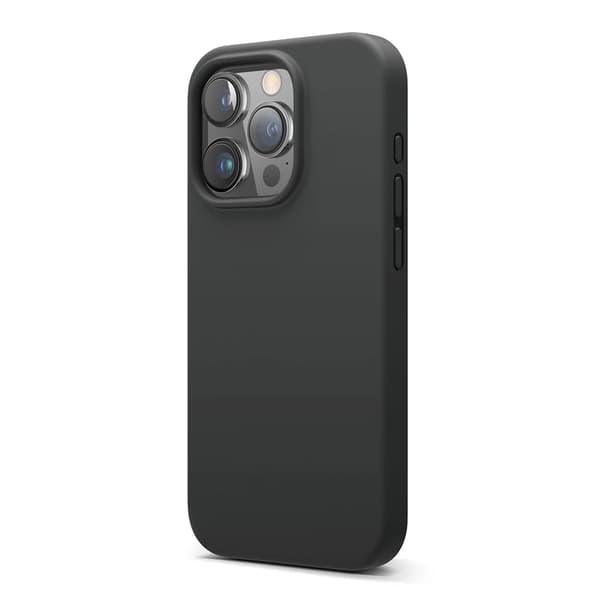iPhone 16 Pro Max Silicone Case Rvelon - Black Svart