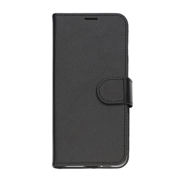 Flip Stand Leather Wallet Case for Samsung Galaxy A55 Black Svart
