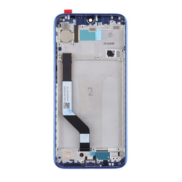 Xiaomi Redmi Note 7 Skärm med LCD Display - Blå Blå