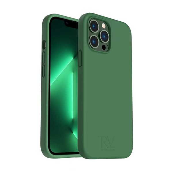 iPhone 13 Pro Max Silicone Case Rvelon - Green Grön