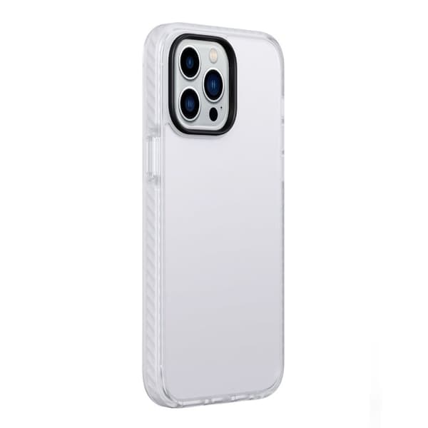 iPhone 15 Pro Max Shockproof TPU Phone Case - White Vit