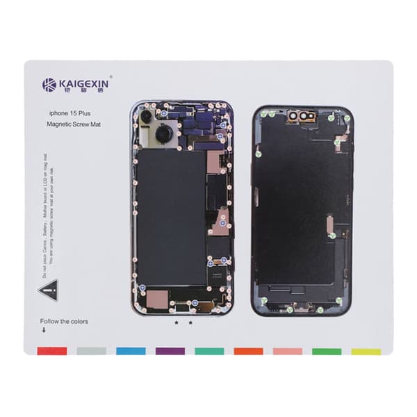 Magnetisk skruvmatta för iPhone 15 Plus