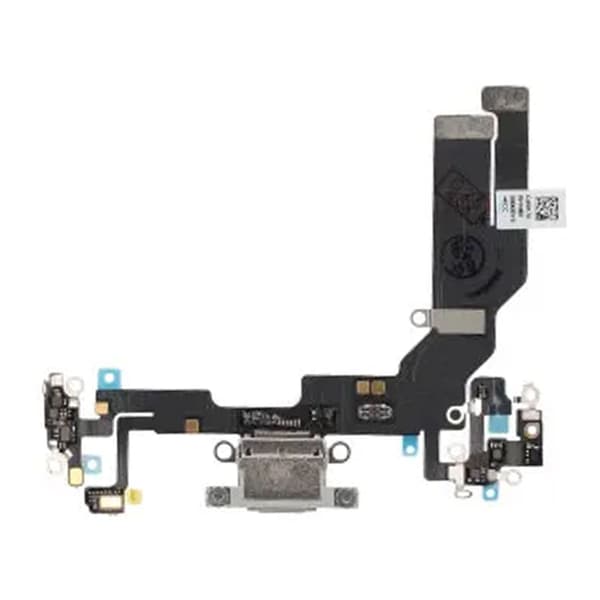 iPhone 16e Laddkontakt med Flexkabel - Vit Vit